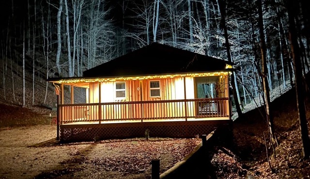 Cozy River front cabin w/Private natural spring. Pet Friendly!