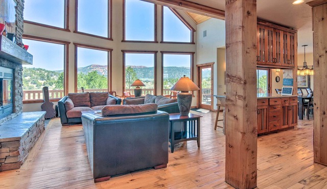 Elegant Retreat w/ Stunning Views & Hot Tub!