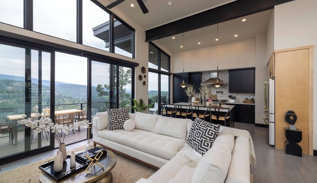 Experience luxury in this spacious 6-bedroom, 6-bathroom townhome with stunning mountain views.