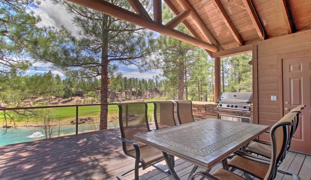 Golf Course & Lake Views: Luxe Show Low Cabin