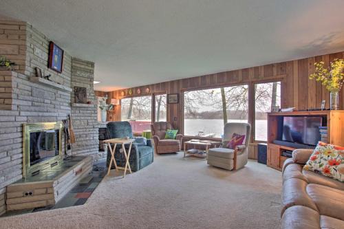 Great Bear Lake Home w/Private Dock & Fire Pit!