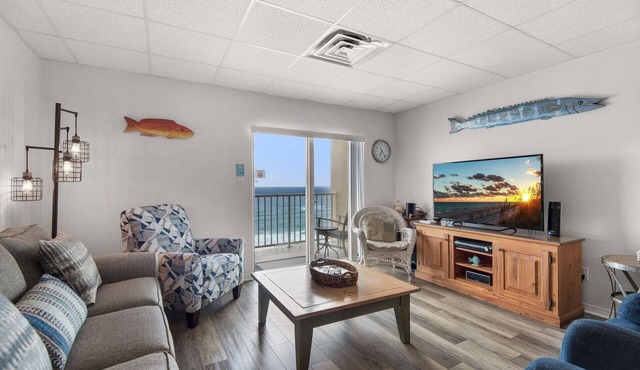 🌊Gulf Front-Gulf Views-Balcony-2BR Sans Souci 508🌊