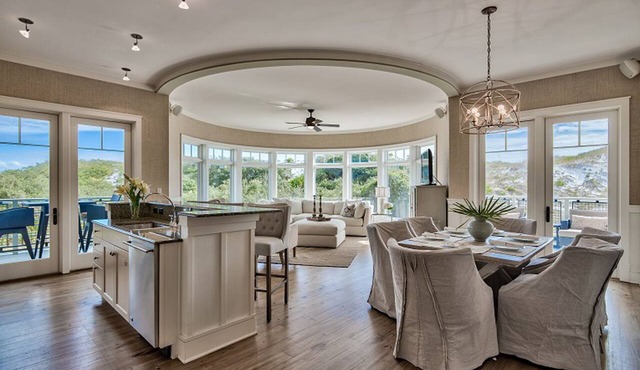 Gulf-Front Views and Private Beach Access