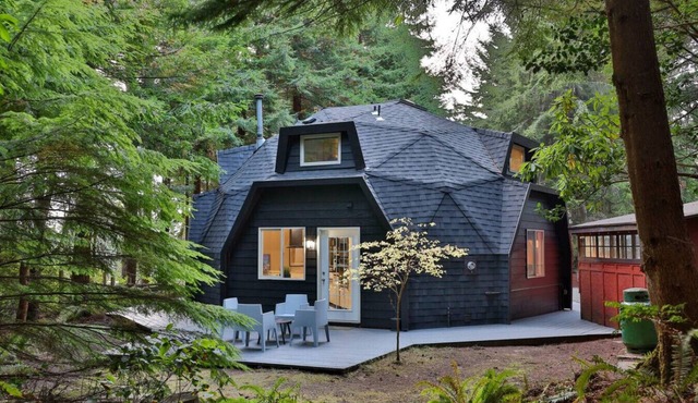 Hidden Dome Retreat in the Trees