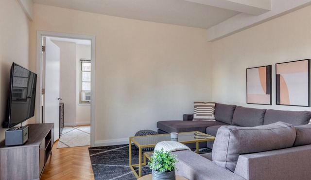 Hip Murray Hill 2BR w/Wraparound Private Terrace, nr Park, by Blueground