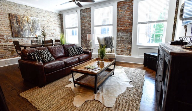 Historic Charm Meets Modern Comfort: Condo in Historical Picayune Building