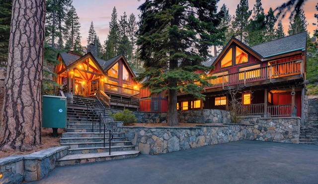 Hot Tub | A-Frame Charm | North Lake Tahoe | Beach Access | Grand Elk Chalet