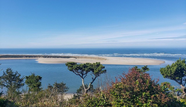 Immaculate home with breathtaking views of Netarts Bay and Ocean!