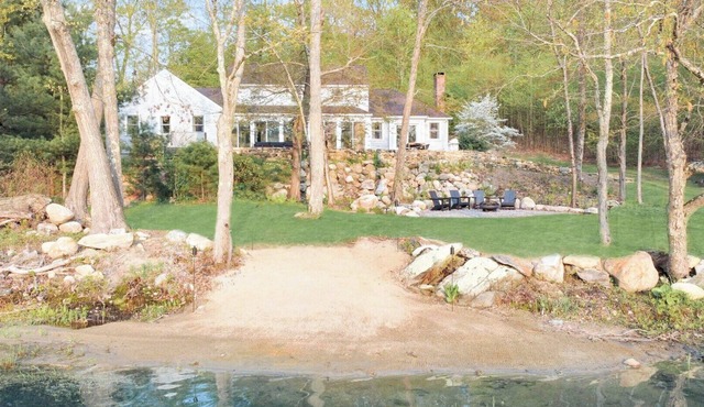 Immaculate waterfront home nestled in the Litchfield hills w/tons of.