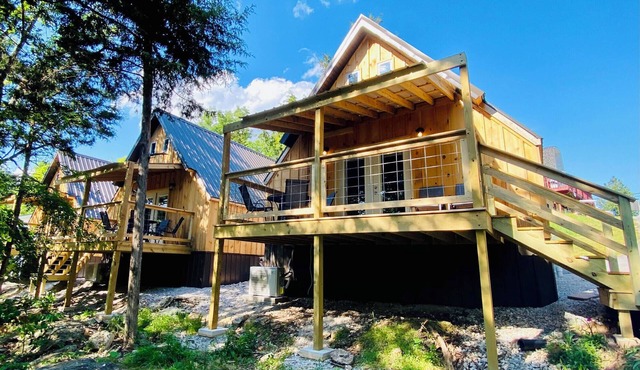 Lakeside A-Frame Cabin with Loft | Calm Waters Resort | Boat Slips & Rentals | FREE Kayaks & Paddleboards | Guided Fishing & Lake Tours!
