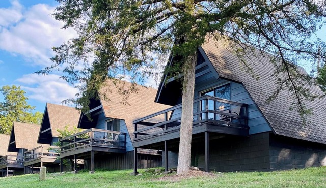 Lakeside Studio A-Frame Cabin | Calm Waters Resort | Boat Slips & Rentals | FREE Kayaks & Paddleboards | Guided Fishing & Lake Tours!