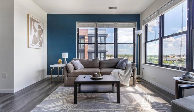 Landing | Modern 2BD, Courtyard, Gym
