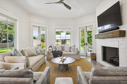 Lavish Mississippi Home Steps from Beach