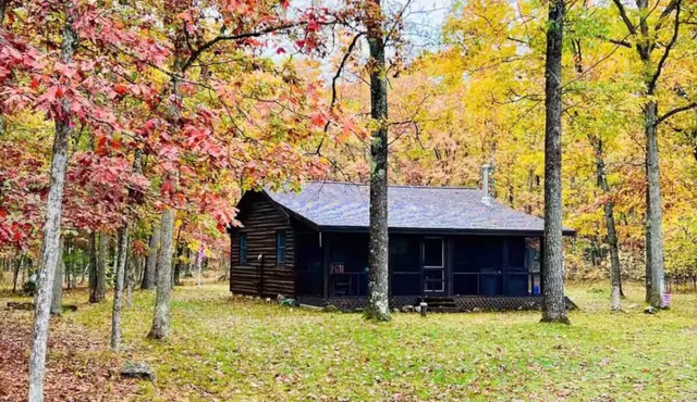 Log Cabin “Northern Star”. Entire cabin in Baldwin, Michigan.