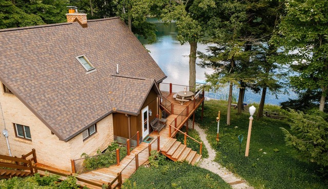 Loon's Lakehouse | Dock, Kayak Launch & Firepit