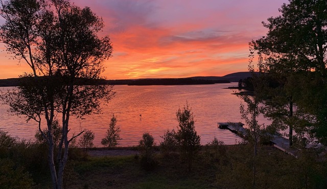 Luxurious cottage with sauna, fireplace and wharf in Antigonish County
