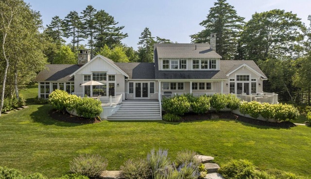 Luxury Waterfront on Rice Point by Rocky Coast Rentals in East Boothbay