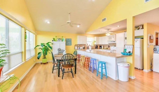 Million Dollar Open-Water View on Lakefront with 2-Story Dock in Point Blank