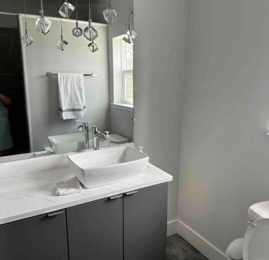 Modern private bedroom