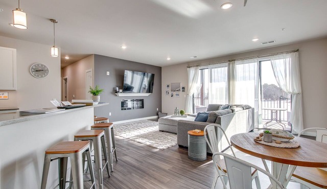 Modern South Pier Condo on Sheboygan River!