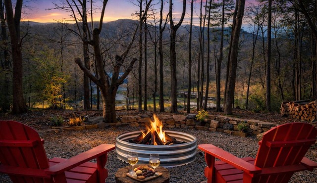 Mountain Views, Firepit, Arcade & Min to Helen