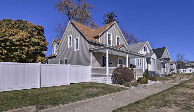 Muskegon Getaway w/Fire Pit, Patio < 1 Mi to Lake