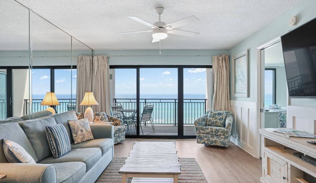 Oceanfront condo sleeps 8, open for summer!