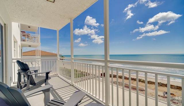 Oceanfront Satellite Beach Condo w/Balcony, Views