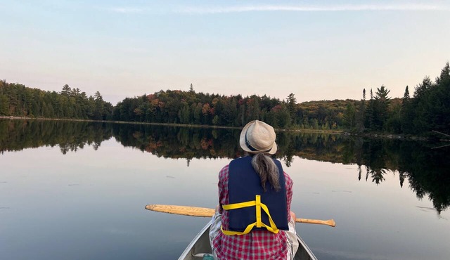 Off-Grid Forest Cabin on Beautiful Lake in Almaguin Highlands in South River