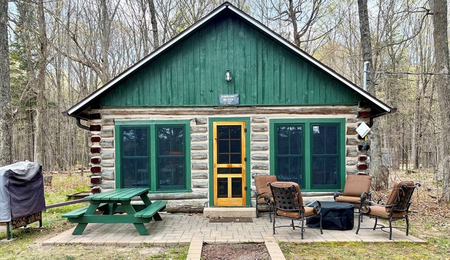 Pier & Lake-View Patio: Wisconsin Northwoods Cabin