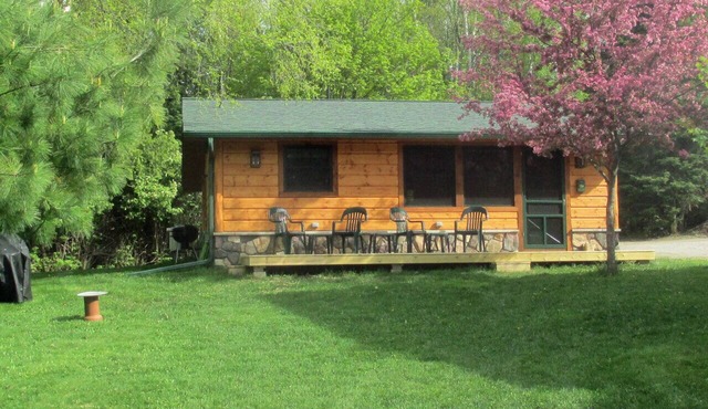 Private air-conditioned 2-bedroom cabin on Lake Vermilion