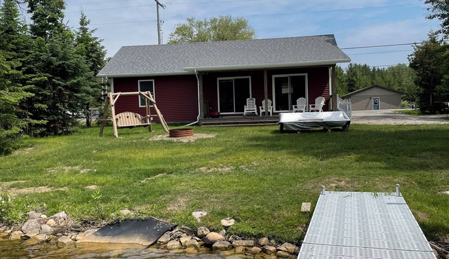 Private cozy year round water front home