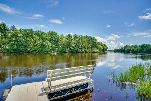 Private Hot Tub: Riverfront Escape in Shawano
