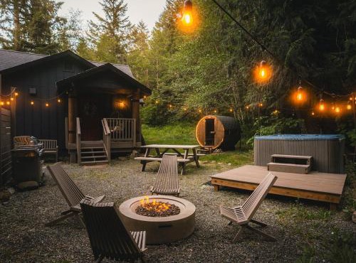 Rainier Forest Cabin, Hot Tub, Sauna, Fire Pit
