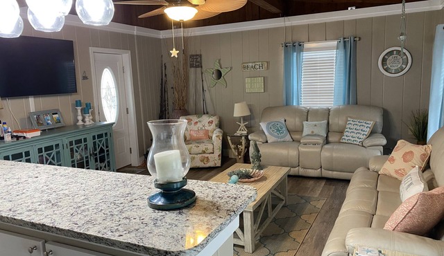 Recently renovated house just steps from the beach