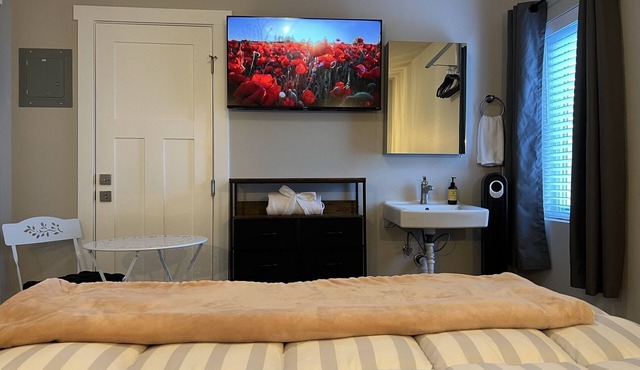 Safe Clean Room w/AC + TV Wi-Fi Downtown by Lakes
