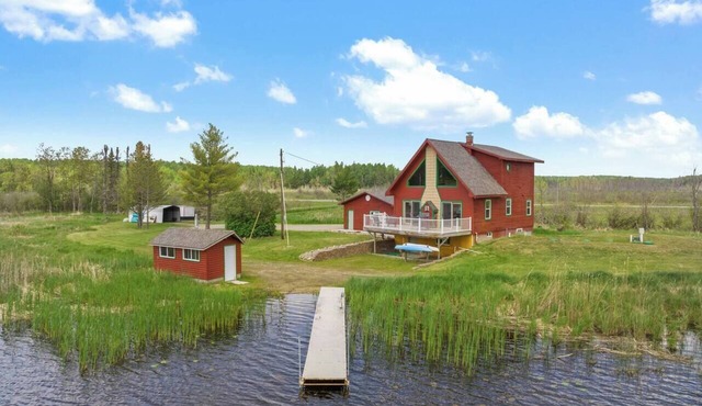Sauna, ATV, Fish & Snowmobile - Dog Friendly | Forest Lake Lodge in Marcell