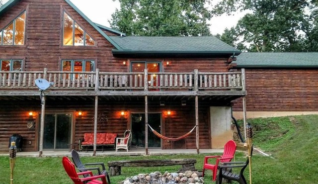Secluded Log Home