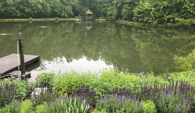 Spacious and Secluded Studio Apartment on Pond Near Village of Orlean