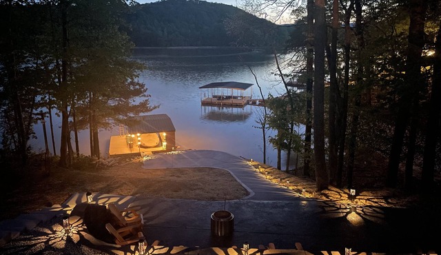 Spacious Lakefront Home; Open Water Views