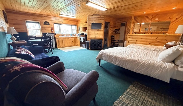 Spacious Studio apartment. Private parking w/garage.