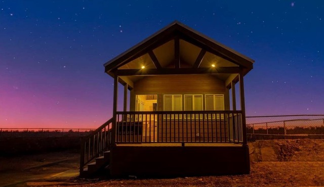 Stargazing Tiny Home Retreat with Loft & Outdoor Escape in Williams, Arizona