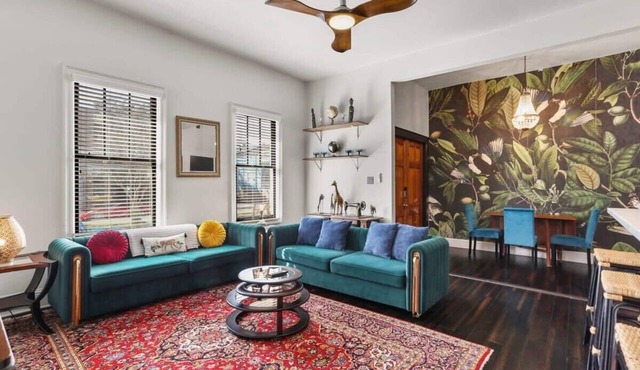 Stylish 2BR | Garden District | Historic Luxury