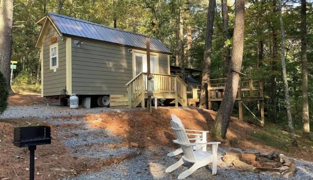 Sycamore Tiny Home at Bleu Canoe Campground