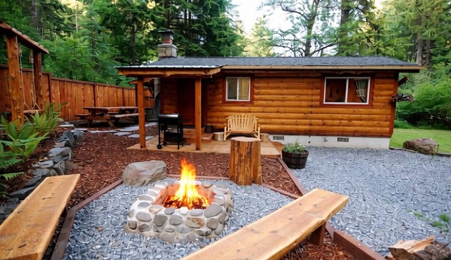 The Knotty Shack - Cabin Near Mount Rainier with Hot Tub!