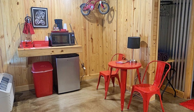 Tour de Bison Cabin Cache near Wichita Mountains Cycling Biking Cache sleeps 4 in Cache
