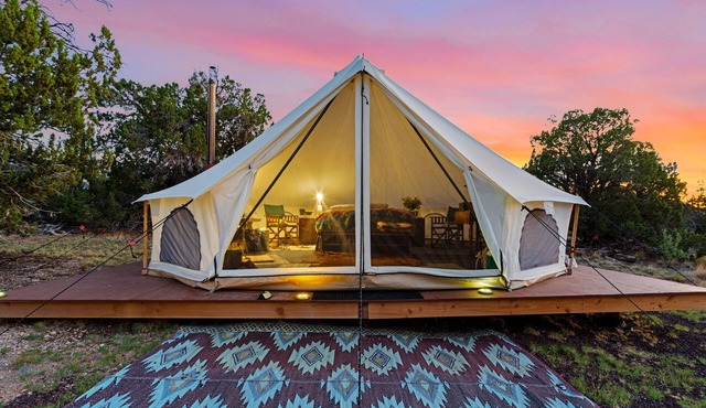 Tranquil Bell Tent Nature Escape