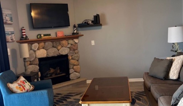 Two-bedroom spacious lakefront condo at Portage Point Resort!