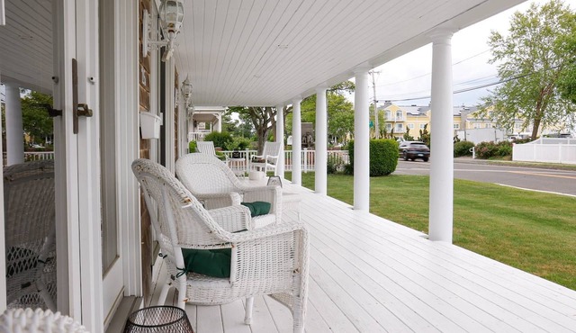Two-bedroom townhome in the heart of Saybrook Point with water/harbor views