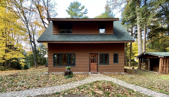 Up North Gem on Diamond lake in Bayfield County, Wisconsin